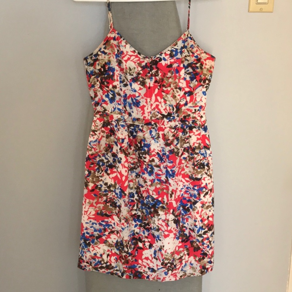 Floral J. Crew sun dress